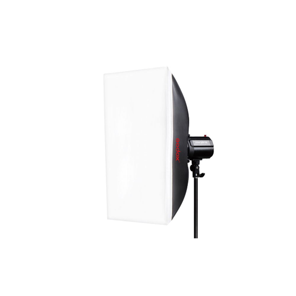Cutie softbox cu grilaj, 50x70 cm, difuzor alb pe cadru negru