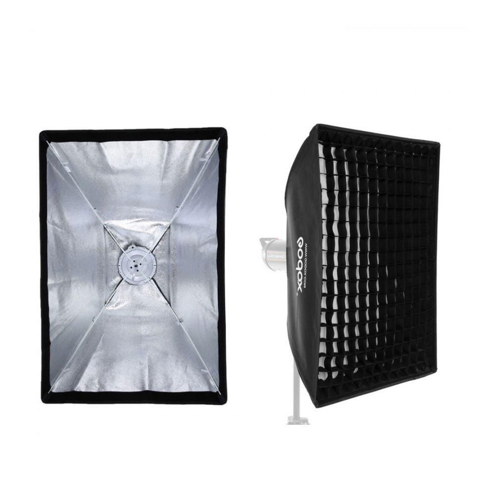 Godox Softbox tip umbrela Bowens 80x120 cu grid - View 1