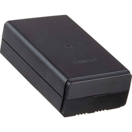 Black VB26B Li-ion battery pack, angled top view