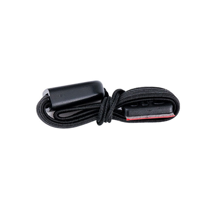 Șnur capac obiectiv cu husă textilă, înfășurat, accesoriu de fixare negru