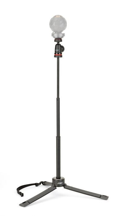 Minitrepied telescopic Joby cu trepied pliabil, cap cu prindere pentru cameră 360