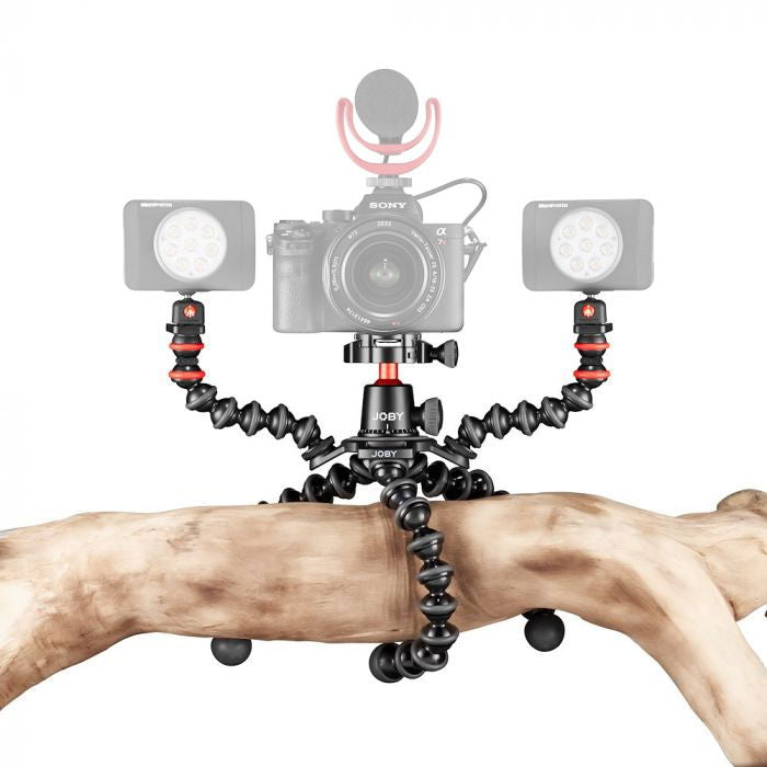 Joby GorillaPod 3K PRO Rig Kit Vlog cu 2 x LED si Microfon - View 3