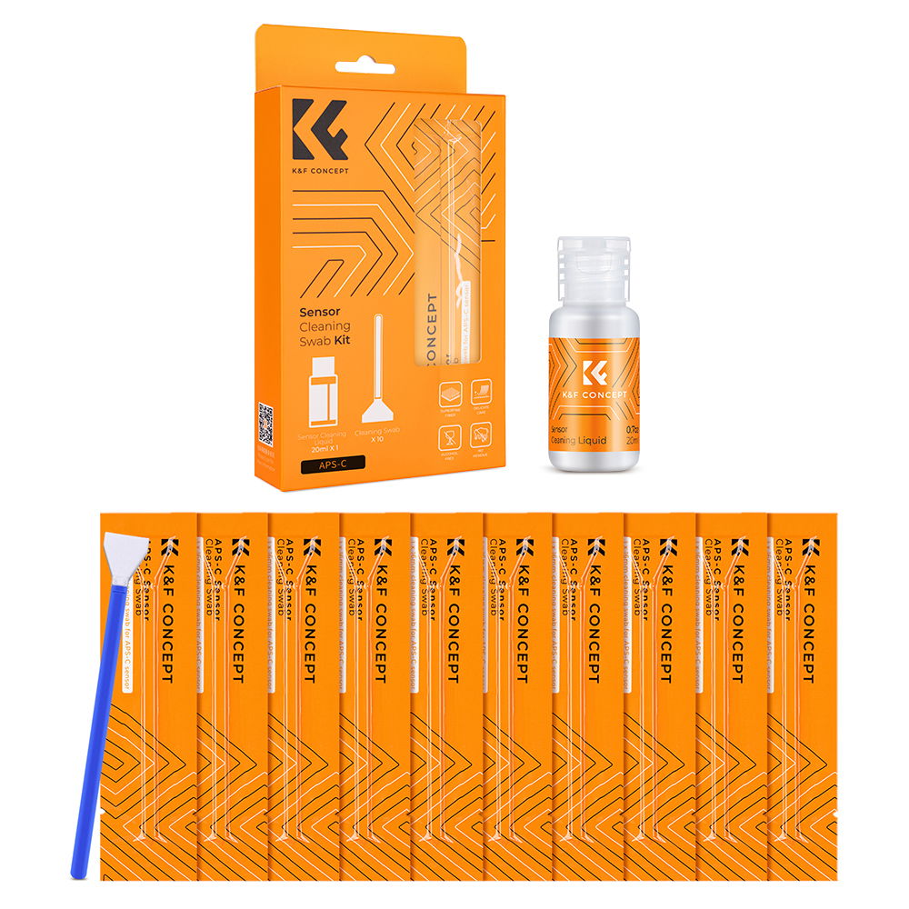 K&F Concept Kit curatare senzor Crop 16mm - View 2