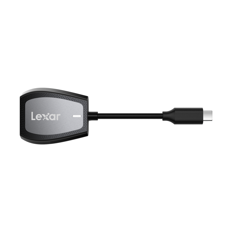 Lexar LRW470U Cardreader SD & microSD UHS-II Dual-Slot Reader (USB-C) - View 3