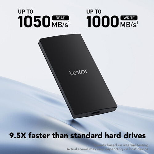 Lexar SSD SL300, USB3.2 Gen2 up to R1050/W1000, 2TB - View 2