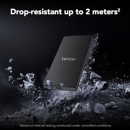 Lexar SSD SL300, USB3.2 Gen2 up to R1050/W1000, 2TB - View 3