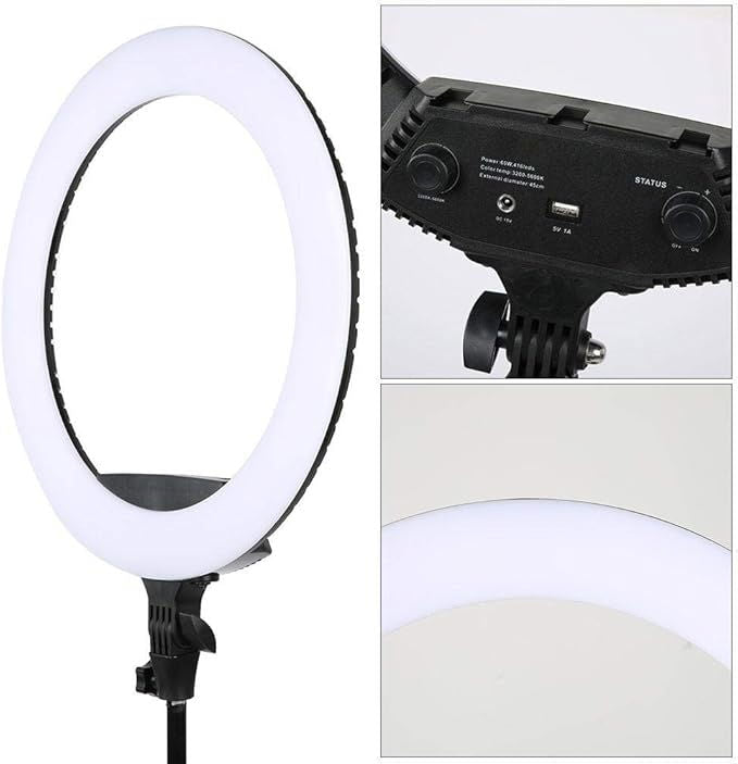 Lumina Ring Light LED Bicolor 3200K-5500k 60W - View 2