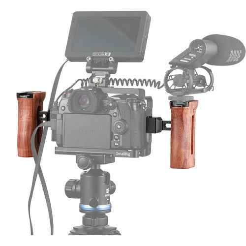 SmallRig 2187B Maner lateral NATO din lemn - View 4