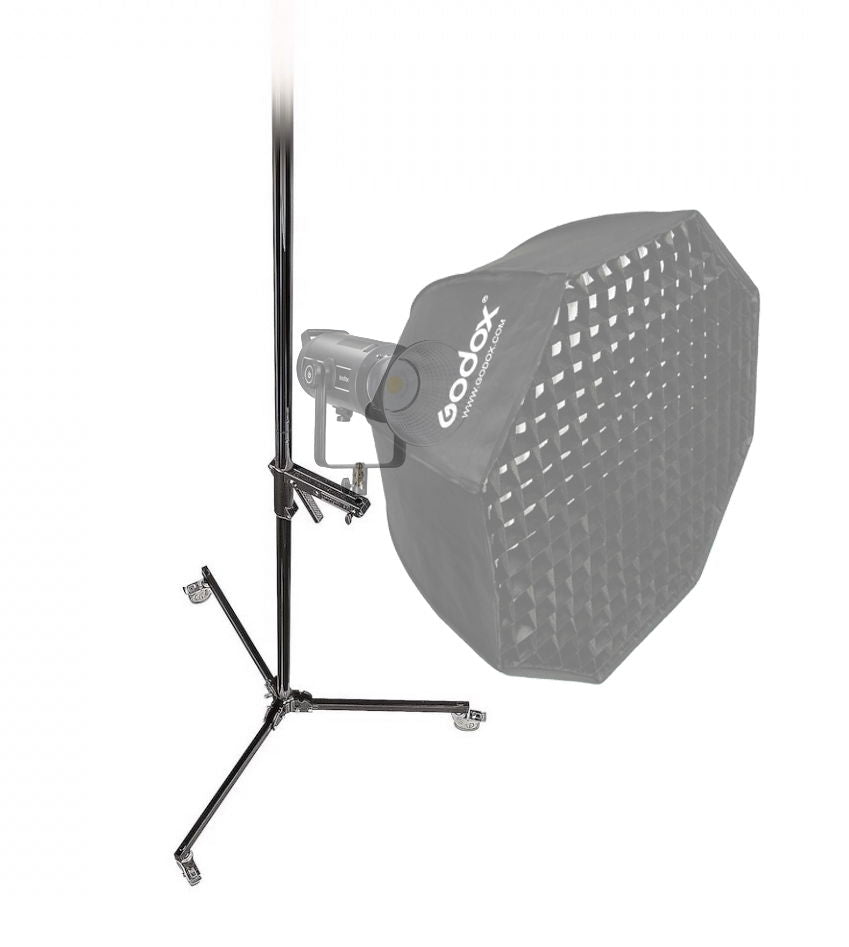 Resigilat: Manfrotto 231B Stativ negru cu brat culisabil - View 1