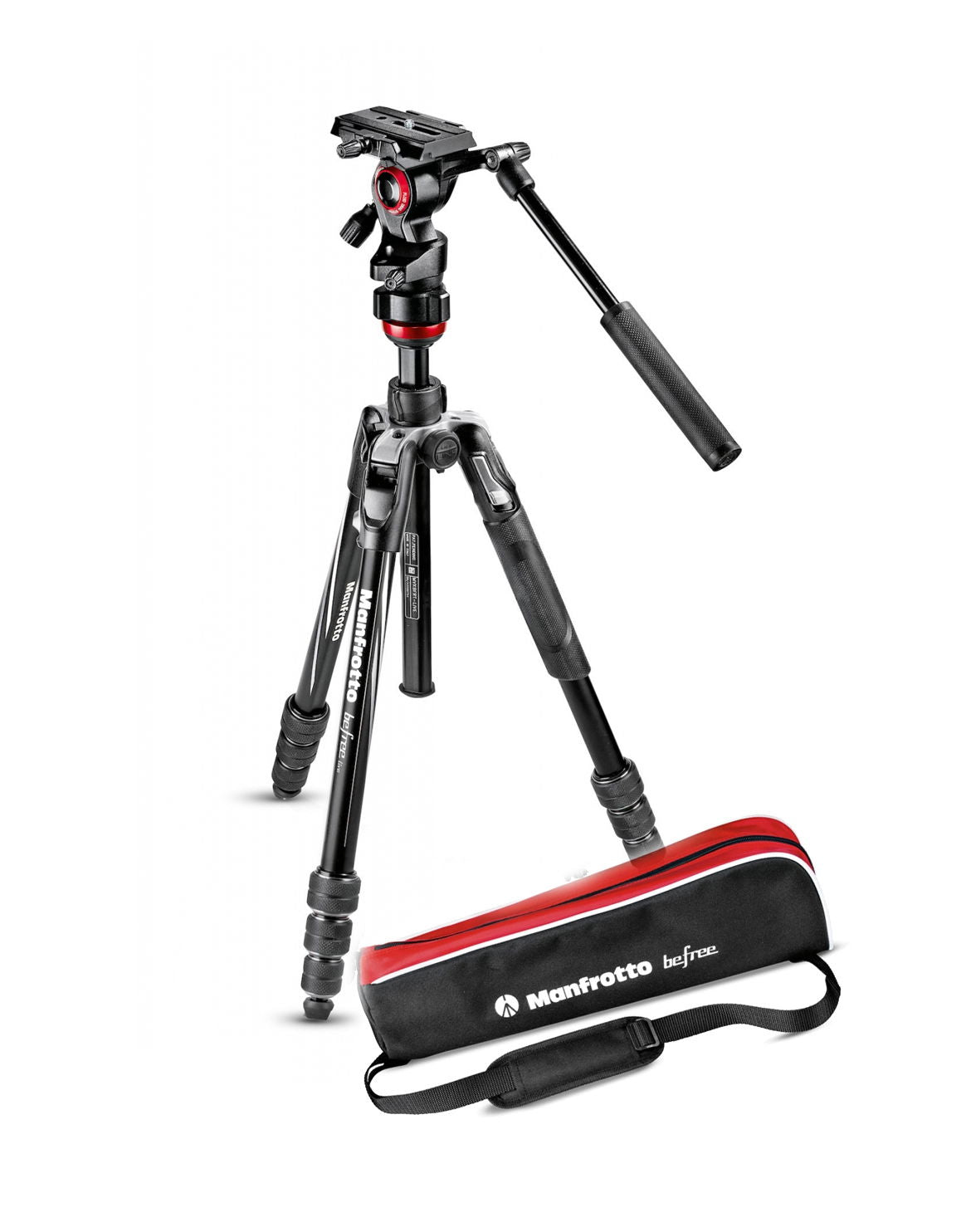 MANFROTT 755✕B Manfrotto Befree Live Kit Trepied Video Twist – PhotoSetup