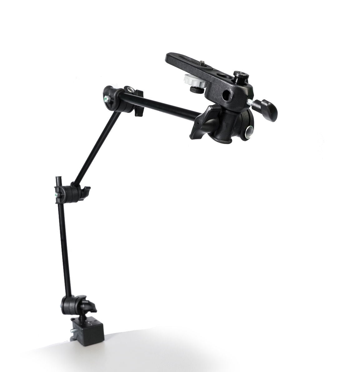 Manfrotto brat articulat cu adaptor camera si menghina - View 1