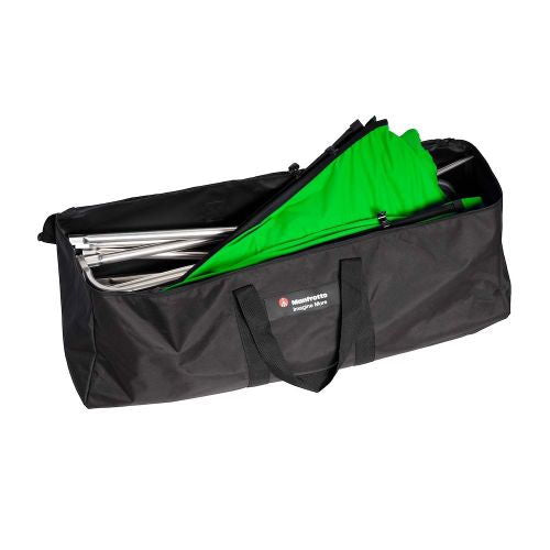 Manfrotto Fundal Chroma Key verde Panoramic cu cadru inclus 4x2.90m - View 4