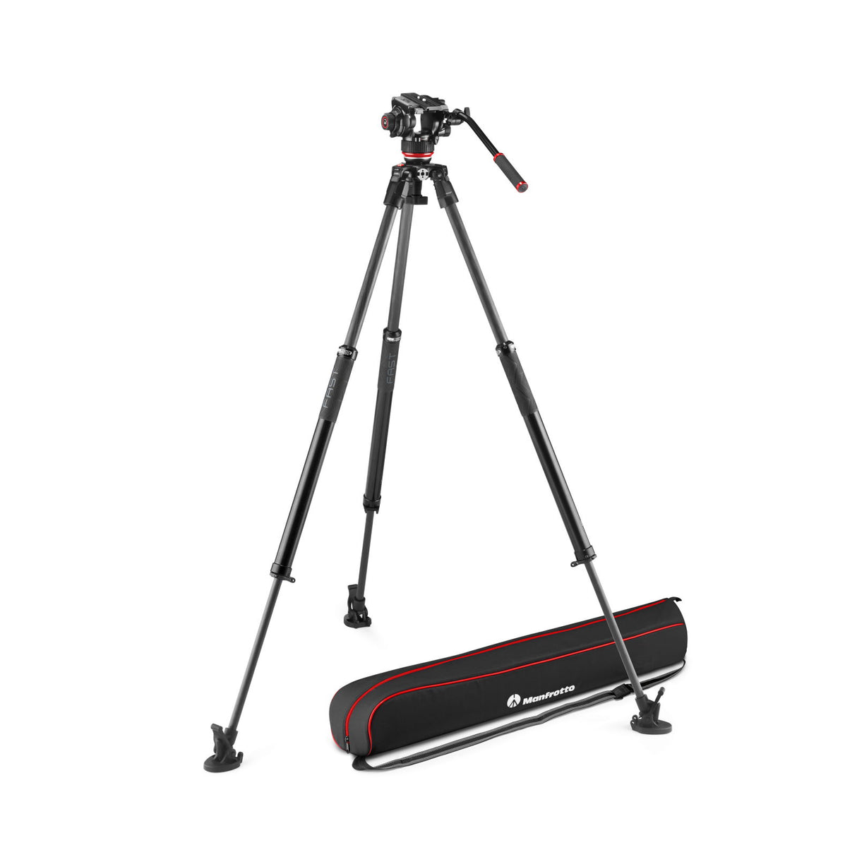 Manfrotto MVK504XSNGFC Kit Trepied video Carbon - View 1