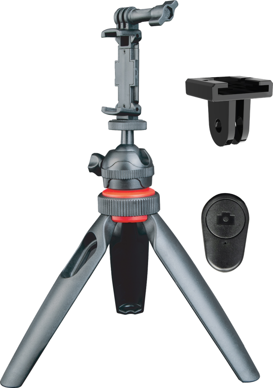 Mini trepied cu Bluetooth pentru Camera/Smartphone/GoPro - View 1