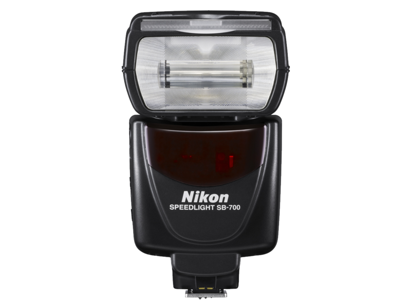 Speedlight SB-700 flash, front view with diffuser window