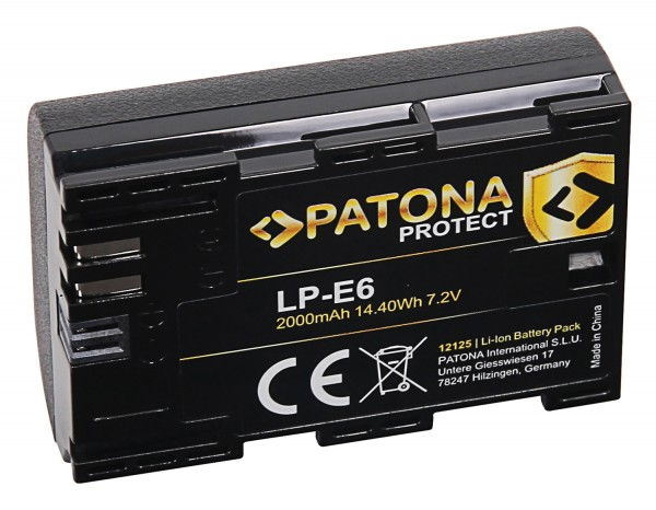 Patona Protect LP-E6 acumulator pentru Canon, Blackmagic - View 2