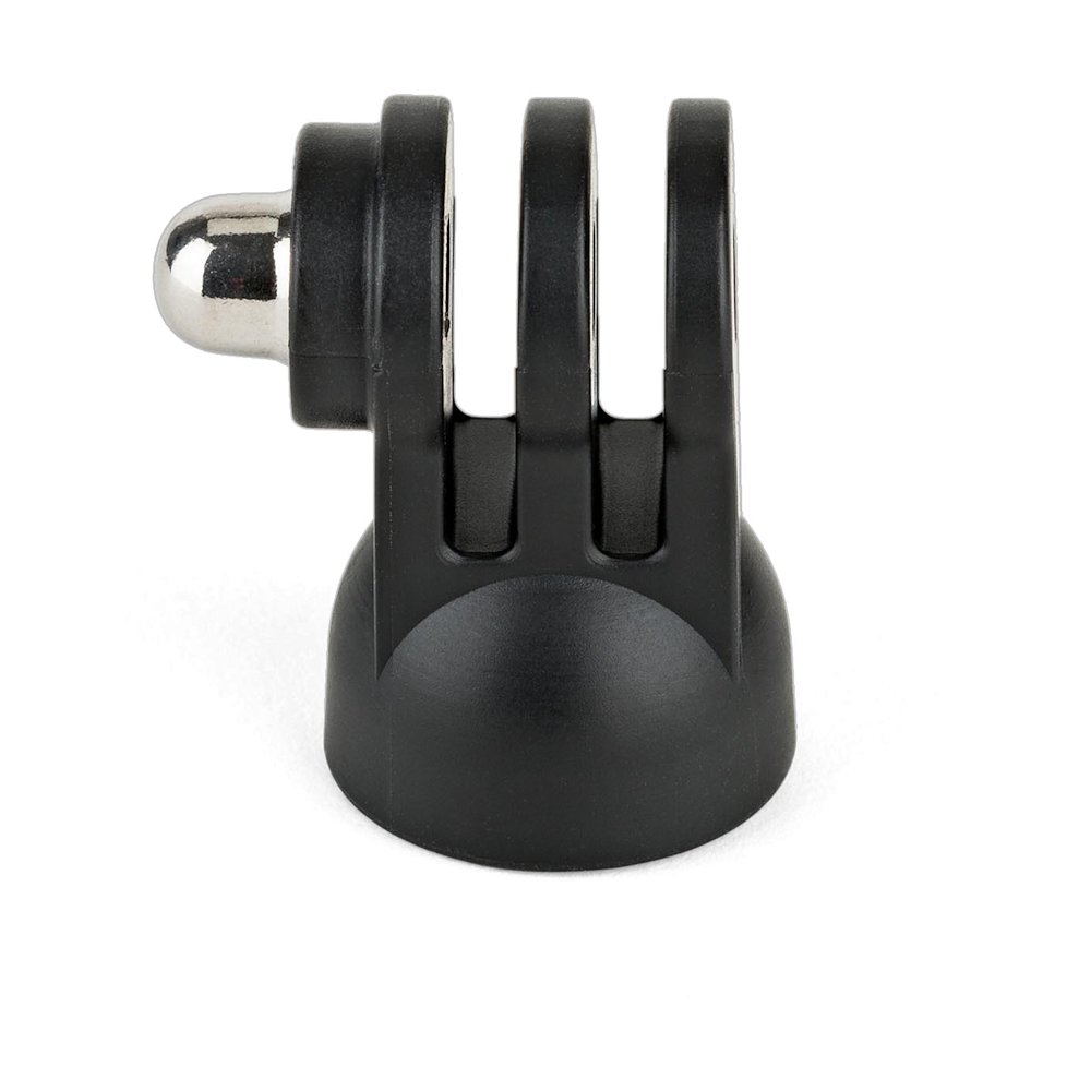 Suport trepied articulat pentru GoPro, prindere cu disc rotund, negru