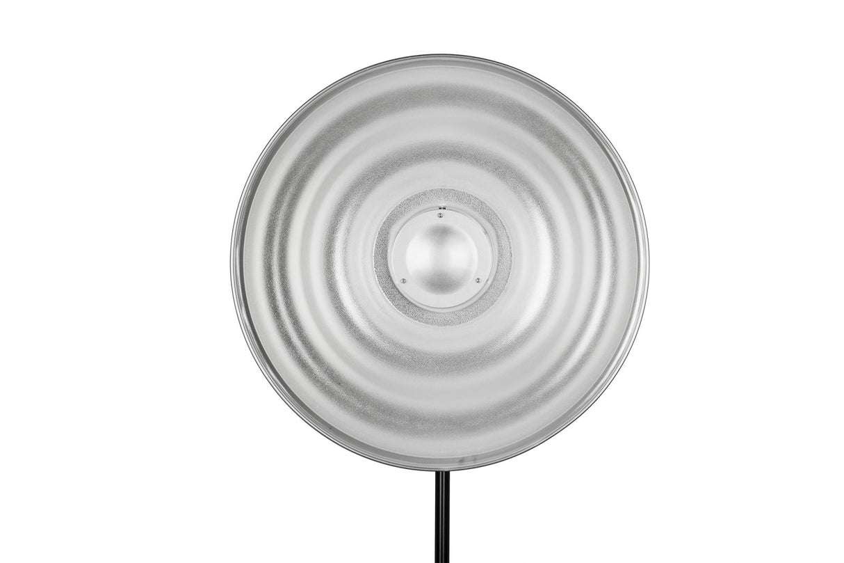 Quadralite Beauty Dish Wave 42cm Argintiu montura Bowens - View 3