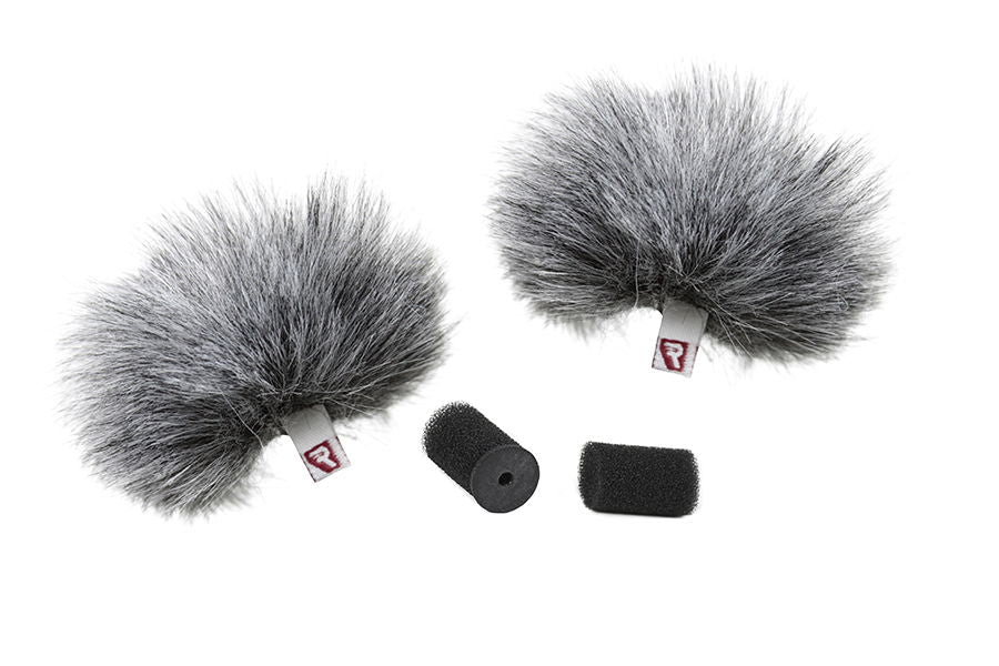 Rycote protectie blana gri pentru lavaliera dubla - View 1