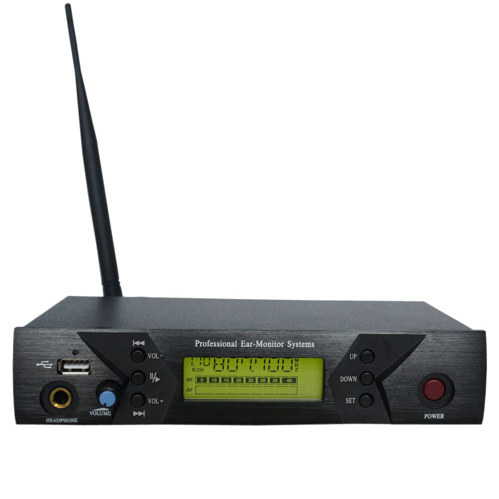 Sistem profesional de monitorizare audio wireless in-ear cu 4 canale - View 5