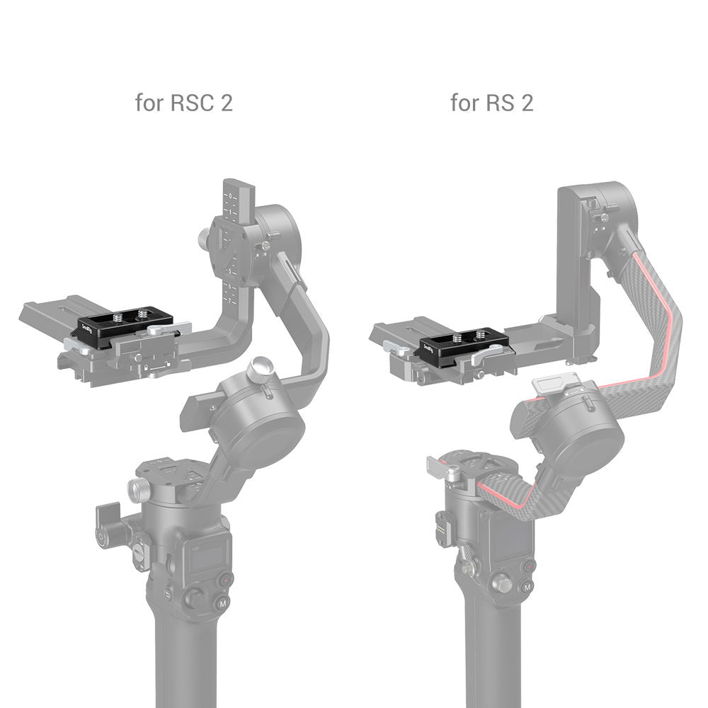 Smallrig 3154 Placa de eliberare rapida Arca-swiss pentru DJI RS 2 / RSC 2 / RS 3 / RS 3 Pro - View 3