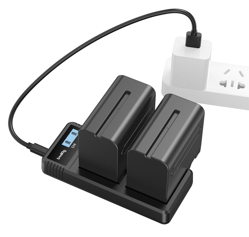 Smallrig 3823 NP-F970 Battery & Charger Kit - View 2