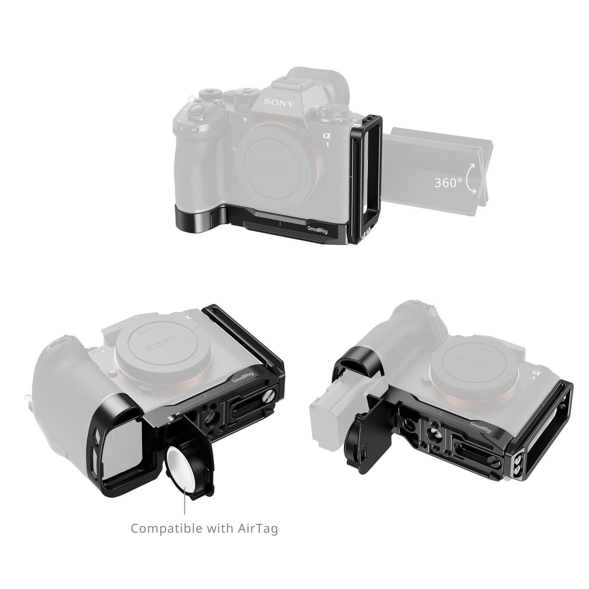 Smallrig 5188 L-Shape Mount Plate Sony Alpha 1 II / Alpha 9 III - View 4