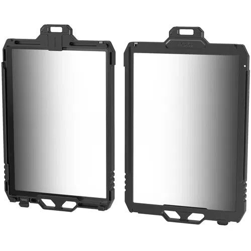 Mini matte box 3196 two front plates, side cutouts and mounting tabs