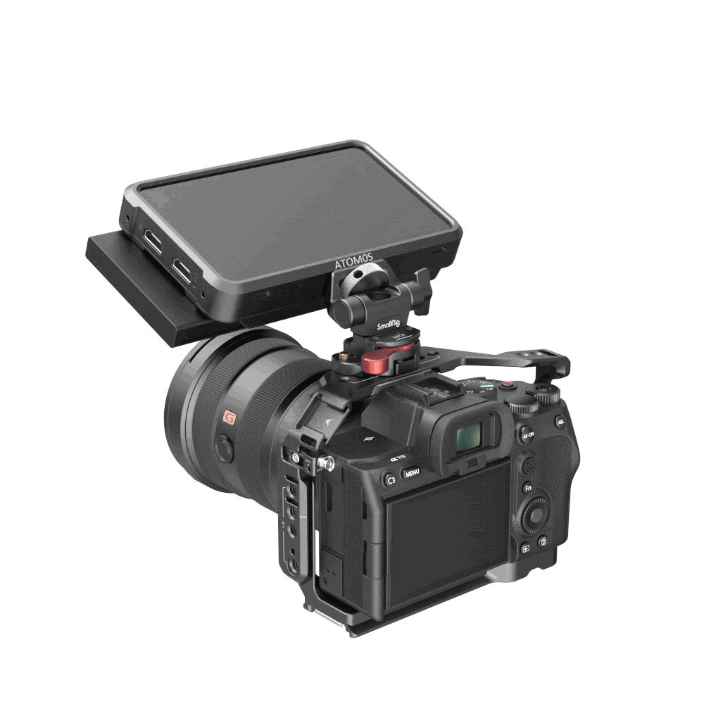 SmallRig 2906B Suport reglabil pentru monitor cu suport cu clema NATO - View 2