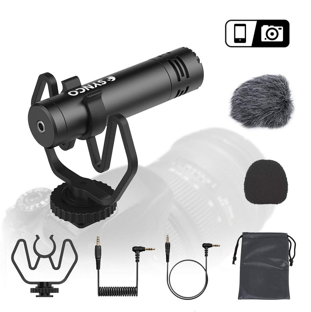 Synco MIC-M1 Microfon pentru camera si smartphone - View 2