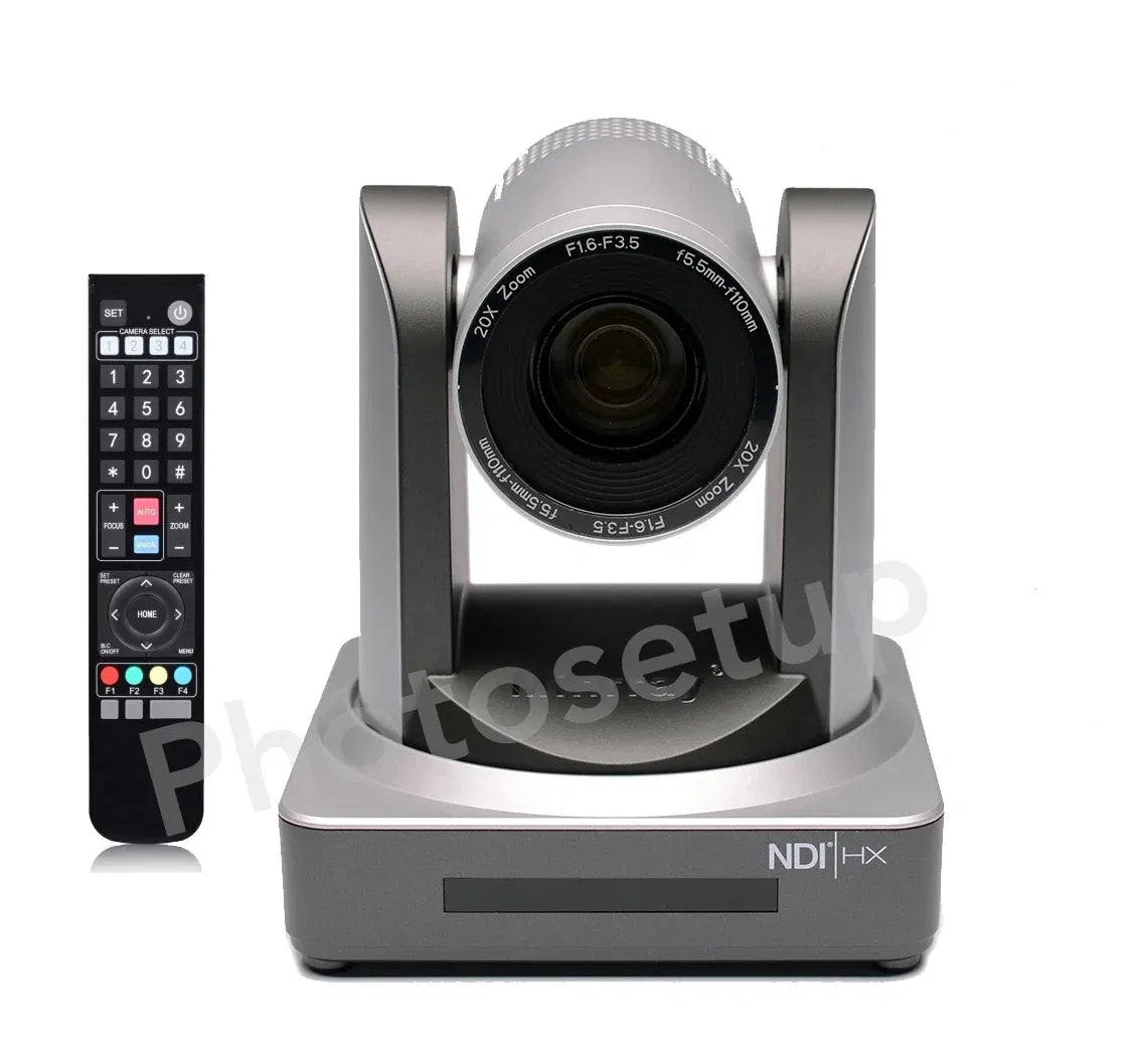 Minrray UV510E7 NDI Camera PTZ Full HD Zoom 20X NDI SDI HDMI set 3 cu controller Cadou - View 2
