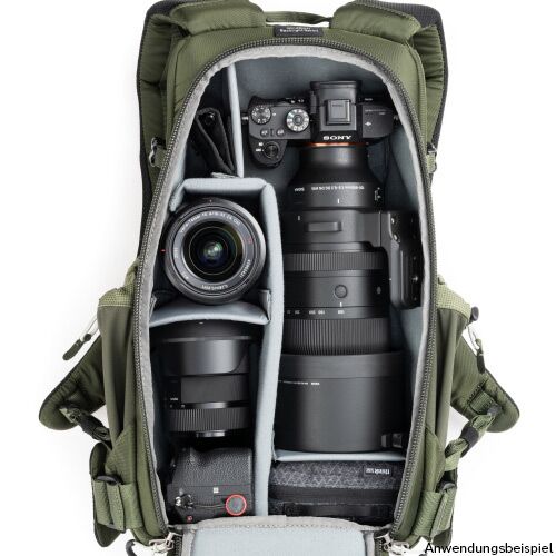 Think Tank MindShift BackLight Sprint rucsac foto slim 15L, Montane Green