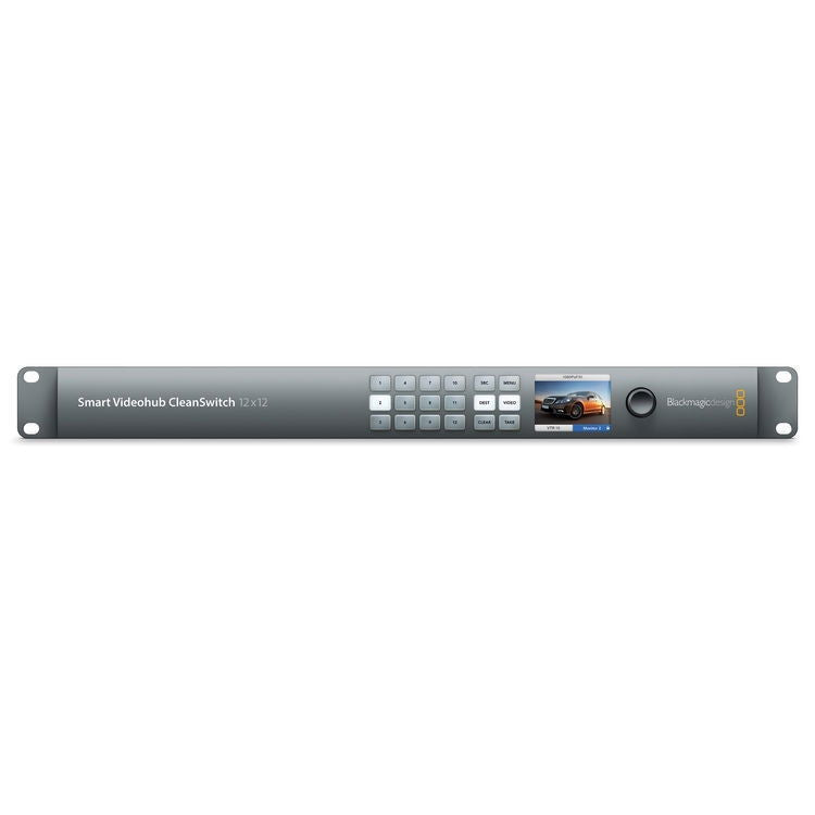 Blackmagic Design Smart Videohub CleanSwitch 12 x 12 6G-SDI router - View 1