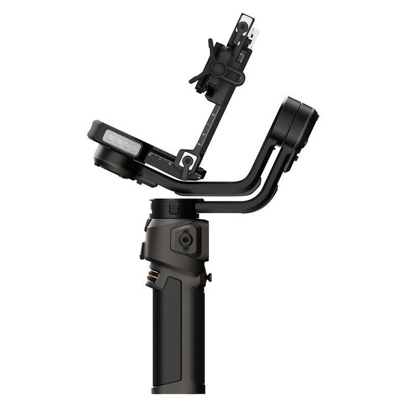 Stabilizator tip gimbal cu prindere pentru cameră, design negru