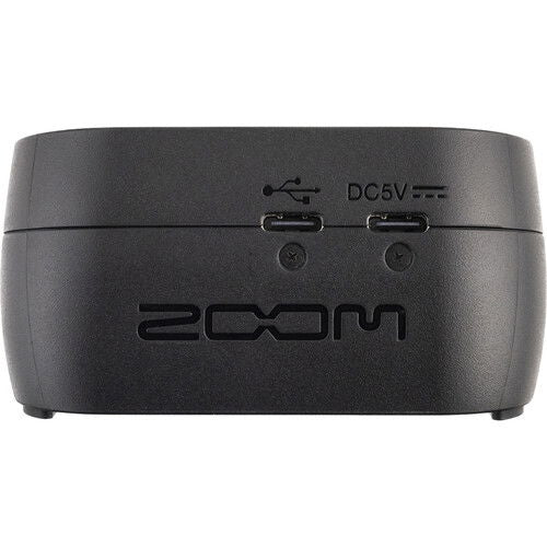 PodTrak P2 rear view with DC 5V power input and two USB ports