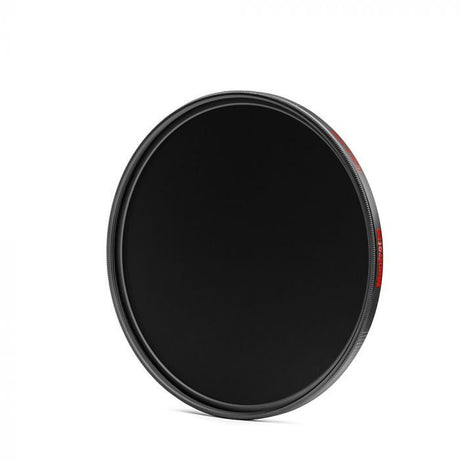 ND500 Slim 62mm neutral density camera filter, matte black circular lens cover