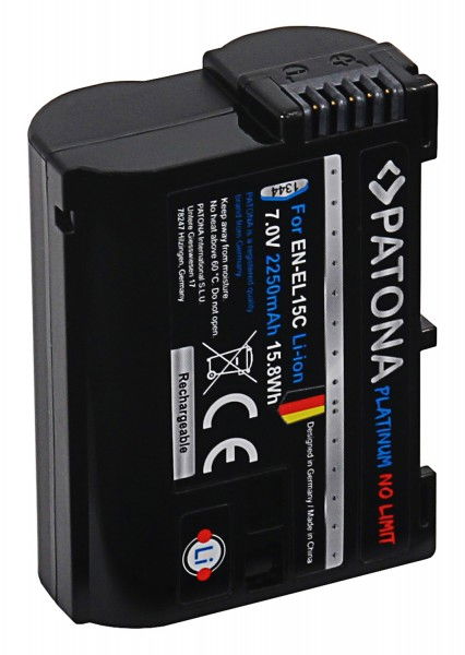 Patona Platinum EN-EL15C acumulator pentru Nikon Z - View 4