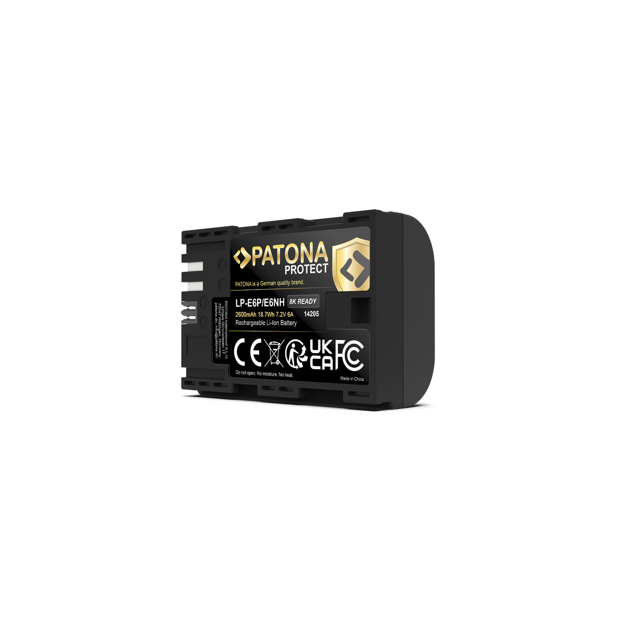 Patona Protect LP-E6P acumulator foto Canon, 2600 mAh, 8K-ready