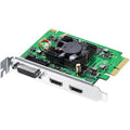 Blackmagic Intensity Pro 4K capture card with expansion bracket and ports