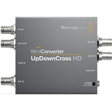 Mini Converter UpDownCross HD front panel labels: SDI IN, SDI OUT, HDMI OUT, power