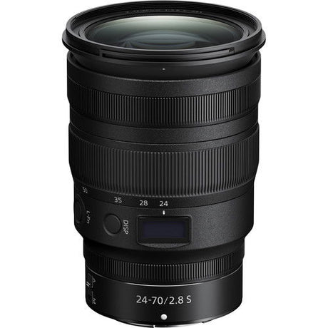 NIKKOR Z 24-70mm f/2.8 S lens with focus ring markings