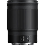 85mm f/1.8 S Z-mount lens, rear/side view with control icons and mount area