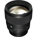 Obiectiv Sigma 85mm f/1.4 DG DN Art Mark II, negru, ineluri canelate