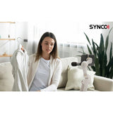 Microfon Synco pe suport, cu clemă și dispozitiv mobil, pentru voice-over