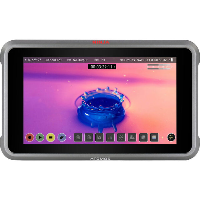 Atomos Ninja V+ 5inch 8K HDMI H.265 Raw Recording Monitor - View 1