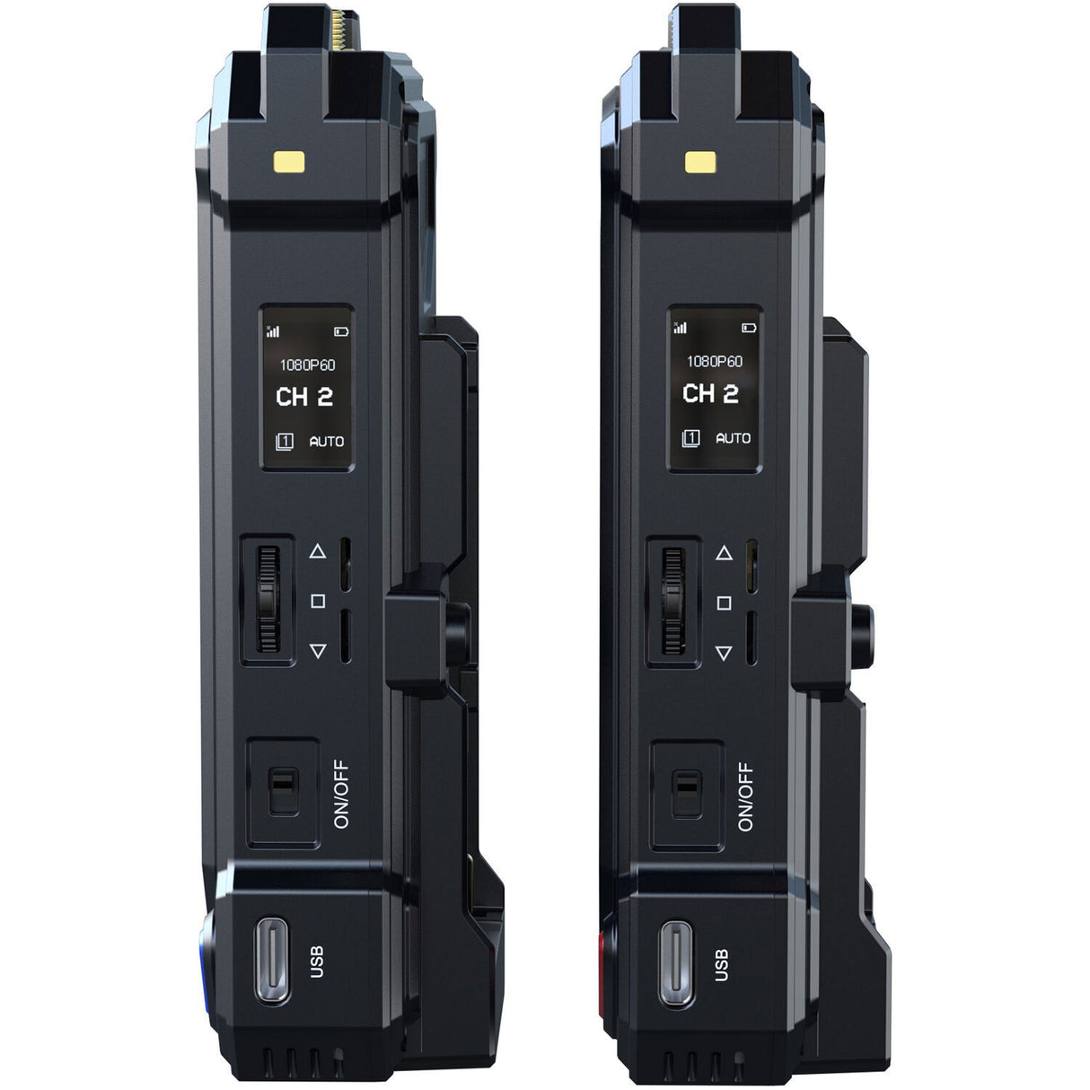Transmițător wireless video cu setări CH2, 1080P60 și butoane