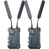Transmițător wireless video cu două antene și LED pe panoul frontal