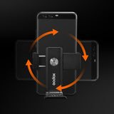 Godox MTH04 suport pliabil pentru telefon, metal, cold shoe