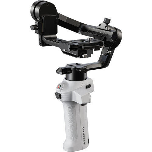 Stabilizator cameră MOZA AirCross-S, mâner alb, unitate neagră