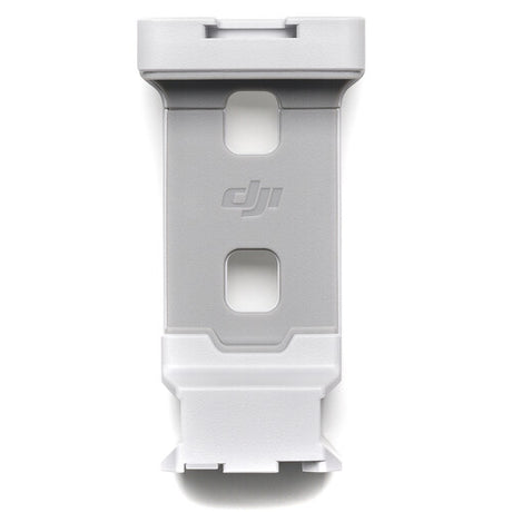 Suport telefon pentru gimbal, față frontală cu decupaje, plastic gri/ alb